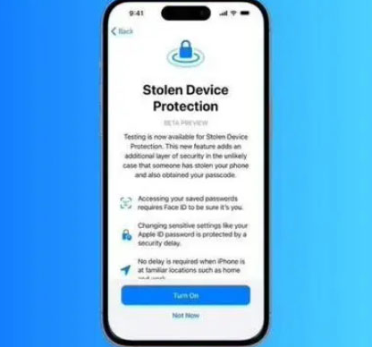贡井苹果授权维修店分享被盗设备保护功能开启方法 