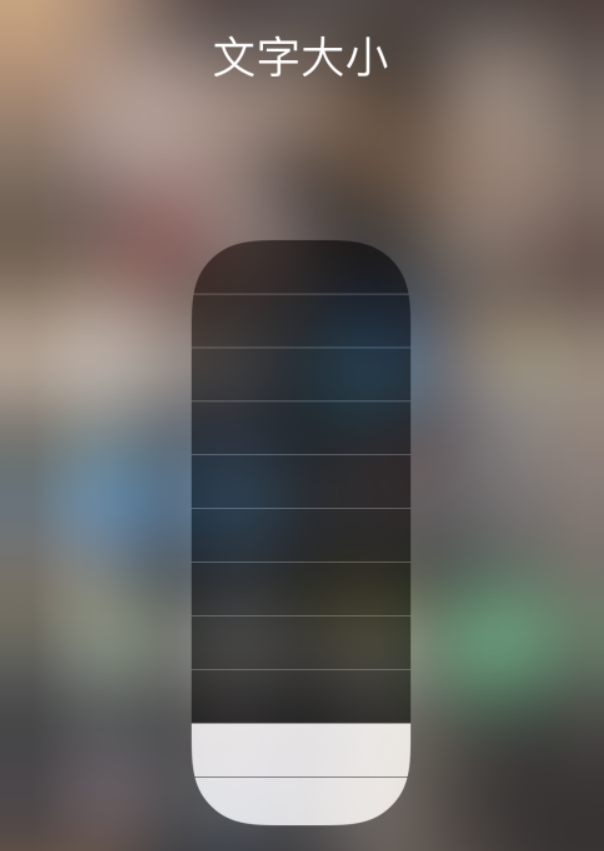 贡井苹果手机维修分享小技巧：在 iPhone 控制中心快速调节字体大小 